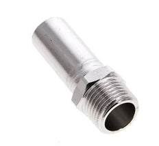 Raccord à sertir - 18mm Mâle & R 1/2'' Mâle - Acier inoxydable