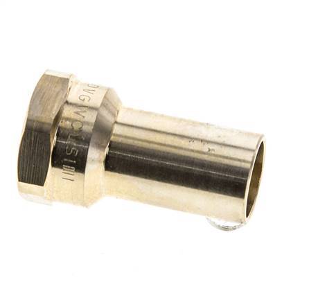 Raccord à sertir - 18mm Male & Rp 1/2'' Female - Alliage de cuivre