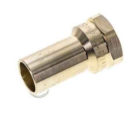 Raccord à sertir - 18mm Male & Rp 1/2'' Female - Alliage de cuivre