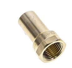 Raccord à sertir - 18mm Male & Rp 1/2'' Female - Alliage de cuivre