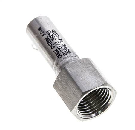 Raccord à sertir - 15mm Male & Rp 1/2'' Female - Acier inoxydable