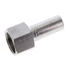 Raccord à sertir - 18mm mâle & Rp 3/4'' femelle - Acier inoxydable