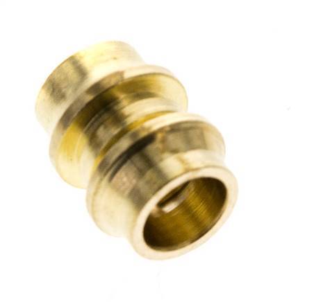 6mm Brass Straight Compression Fitting DN 8135 bar DIN EN 1254-2 [2 Pieces]