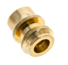 6mm Brass Straight Compression Fitting DN 1095 bar DIN EN 1254-2 [2 Pieces]