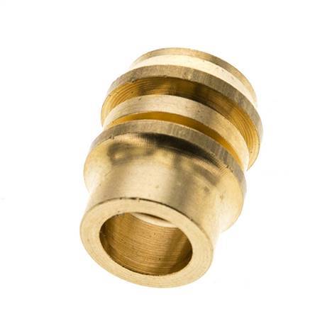 8mm Brass Straight Compression Fitting DN 1095 bar DIN EN 1254-2 [2 Pieces]