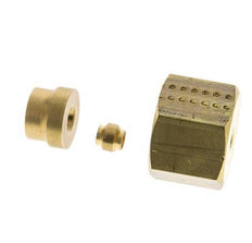 4mm Brass Straight Compression Fitting DN 1275 bar DIN EN 1254-2