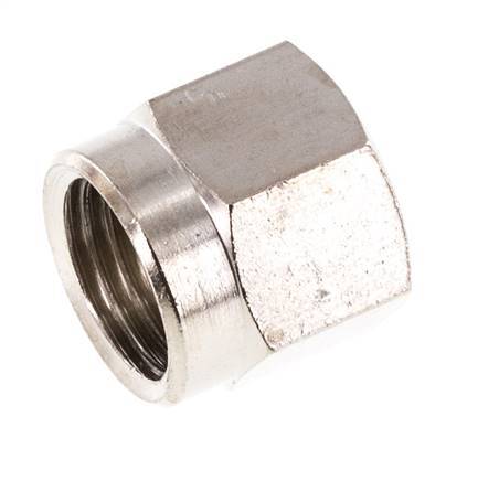 6LL (M10x1) Brass Union Nut [10 Pieces]