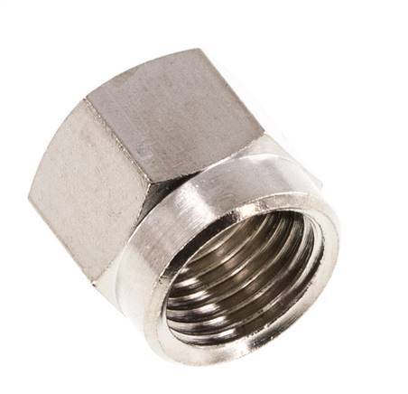 6LL (M10x1) Brass Union Nut [10 Pieces]