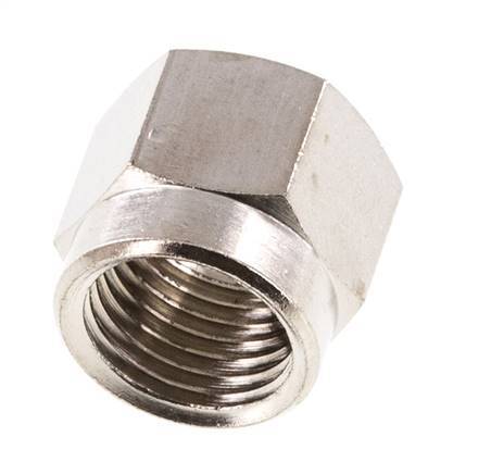 6LL (M10x1) Brass Union Nut [10 Pieces]