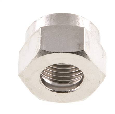 12 (M18x1.5) Brass Union Nut [5 Pieces]