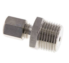 Raccord à compression droit en acier inoxydable 6L & R1/2'' avec filets mâles 315 bar ISO 8434-1