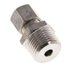 Raccord à compression droit en acier inoxydable 8L & R1/2'' avec filets mâles 315 bar ISO 8434-1