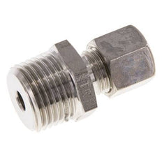 Raccord à compression droit en acier inoxydable 8L & R1/2'' avec filets mâles 315 bar ISO 8434-1