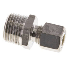 Raccord à compression droit en acier inoxydable 8L & R1/2'' avec filets mâles 315 bar ISO 8434-1