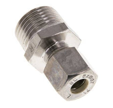 Raccord à compression droit en acier inoxydable 8L & R1/2'' avec filets mâles 315 bar ISO 8434-1