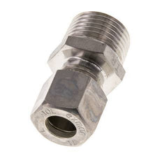 Raccord à compression droit en acier inoxydable 10L & R1/2'' avec filets mâles 315 bar ISO 8434-1