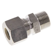 12L & R3/8'' Stainless Steel Straight Compression Fitting with Male Threads 315 bar ISO 8434-1
