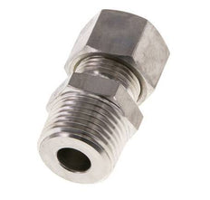 Raccord à compression droit en acier inoxydable 12L & R1/2'' avec filets mâles 315 bar ISO 8434-1