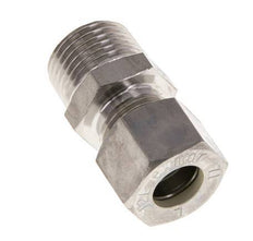 Raccord à compression droit en acier inoxydable 12L & R1/2'' avec filets mâles 315 bar ISO 8434-1