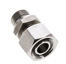 15L & M18x1.5 Acier inoxydable pivotant droit avec filetage mâle 315 bar FKM Ajustable ISO 8434-1