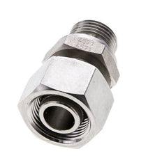 15L & M18x1.5 Acier inoxydable pivotant droit avec filetage mâle 315 bar FKM Ajustable ISO 8434-1