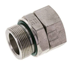 35L & M42x2 Acier inoxydable droit pivotant avec filetage mâle 160 bar FKM Ajustable ISO 8434-1