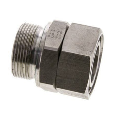 35L & M42x2 Acier inoxydable droit pivotant avec filetage mâle 160 bar FKM Ajustable ISO 8434-1