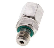 6S & M12x1.5 en acier inoxydable avec filetage mâle 630 bar FKM Ajustable ISO 8434-1