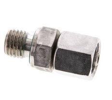 6S & M12x1.5 en acier inoxydable avec filetage mâle 630 bar FKM Ajustable ISO 8434-1