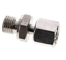 8S & M14x1.5 Acier inoxydable pivotant droit avec filetage mâle 630 bar FKM Ajustable ISO 8434-1