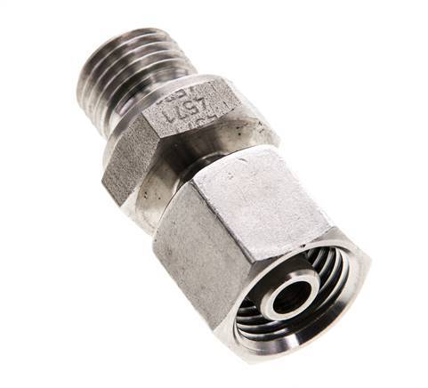8S & M14x1.5 Acier inoxydable pivotant droit avec filetage mâle 630 bar FKM Ajustable ISO 8434-1