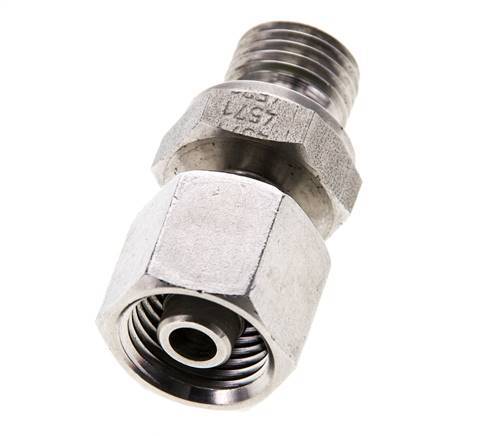 8S & M14x1.5 Acier inoxydable pivotant droit avec filetage mâle 630 bar FKM Ajustable ISO 8434-1