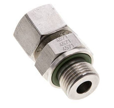 12S & M18x1.5 Acier inoxydable pivotant droit avec filetage mâle 630 bar FKM Ajustable ISO 8434-1