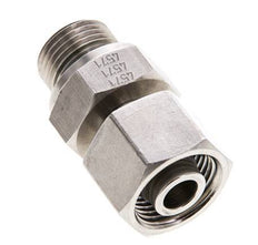 12S & M18x1.5 Acier inoxydable pivotant droit avec filetage mâle 630 bar FKM Ajustable ISO 8434-1