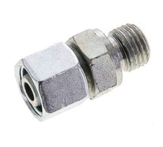 10L & M14x1.5 Acier zingue pivotant droit avec filetage mâle 315 bar Joint torique NBR Cône d'etancheite reglable ISO 8434-1