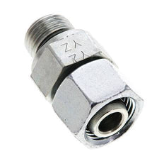 12L & M16x1.5 Acier zingue pivotant droit avec filetage mâle 315 bar Joint torique NBR Cône d'etancheite reglable ISO 8434-1