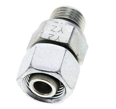 12L & M16x1.5 Acier zingue pivotant droit avec filetage mâle 315 bar Joint torique NBR Cône d'etancheite reglable ISO 8434-1