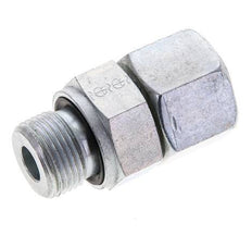 14S & M20x1.5 Acier zingue pivotant droit avec filetage mâle 630 bar Joint torique NBR Cône d'etancheite reglable ISO 8434-1