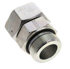 38S & M48x2 Acier zingue Pivot droit avec filetage mâle 315 bar Joint torique NBR Cône reglable ISO 8434-1