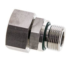 18L & M22x1.5 Acier inoxydable pivotant droit avec filetage mâle 315 bar Joint torique FKM Cône reglable ISO 8434-1