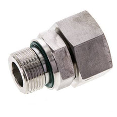 18L & M22x1.5 Acier inoxydable pivotant droit avec filetage mâle 315 bar Joint torique FKM Cône reglable ISO 8434-1