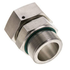 42L & M48x2 Acier inoxydable droit pivotant avec filetage mâle 160 bar Joint torique FKM Cône reglable ISO 8434-1