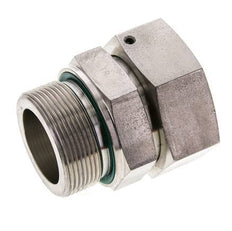 42L & M48x2 Acier inoxydable droit pivotant avec filetage mâle 160 bar Joint torique FKM Cône reglable ISO 8434-1