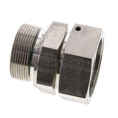 42L & M48x2 Acier inoxydable droit pivotant avec filetage mâle 160 bar Joint torique FKM Cône reglable ISO 8434-1