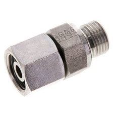 10S & M16x1.5 Acier inoxydable pivotant droit avec filetage mâle 630 bar Joint torique FKM Cône reglable ISO 8434-1