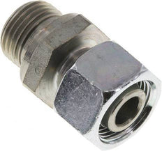 15L & G1/2'' Acier zingue pivotant droit avec filetage mâle 315 bar NBR Reglable ISO 8434-1