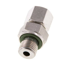 8L & G1/4'' pivot droit en acier inoxydable avec filetage mâle 315 bar FKM Reglable ISO 8434-1