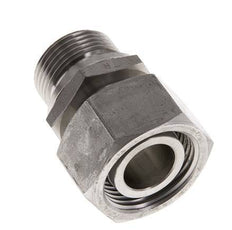 22L et G3/4'' en acier inoxydable pivotant droit avec filetage mâle 160 bar FKM reglable ISO 8434-1