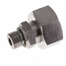 22L et G3/8'' en acier inoxydable pivotant droit avec filetage mâle 160 bar FKM reglable ISO 8434-1