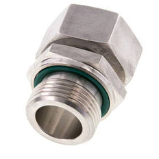 28L et G1'' en acier inoxydable à pivot droit avec filetage mâle 160 bar FKM Reglable ISO 8434-1